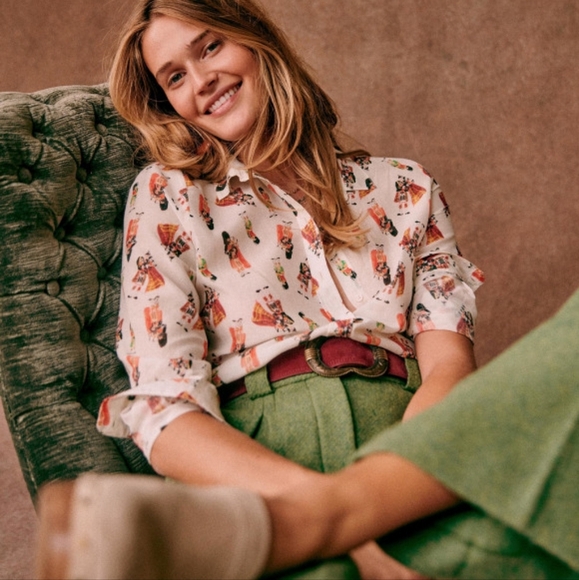 Sezane Pierro Shirt in Scotland size 34 - Picture 1 of 9